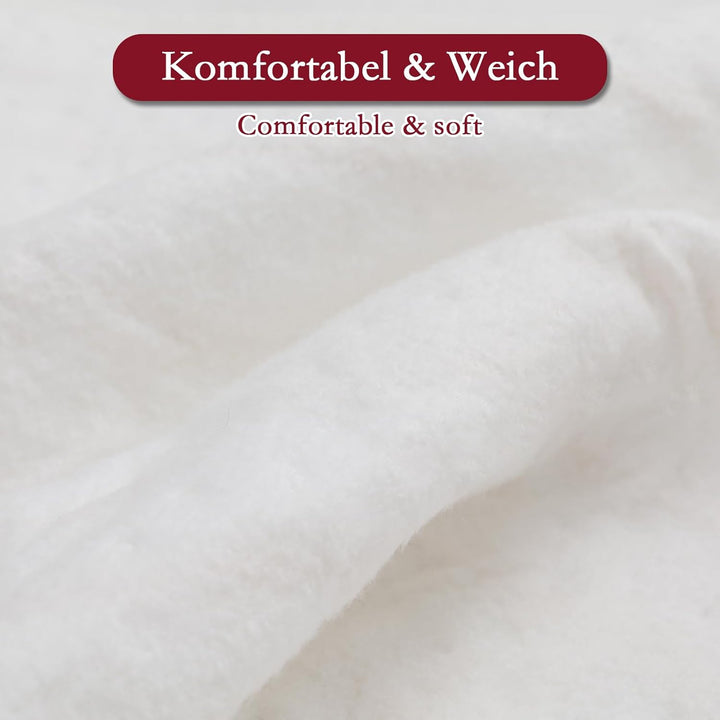 REDKEY Wärmeunterbett mit Abschaltautomatik, Heizdecke Unterbett mit 7 Temperaturstufen, Heizunterbe