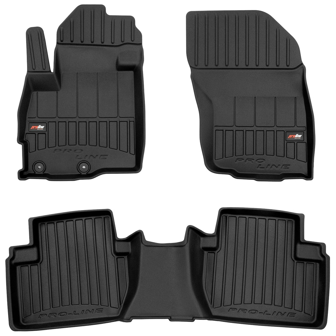 M MOTOS Gummimatten Auto Fussmatte passt für Mitsubishi Outlander II 2006-2012 Verbessern Sie Ihren