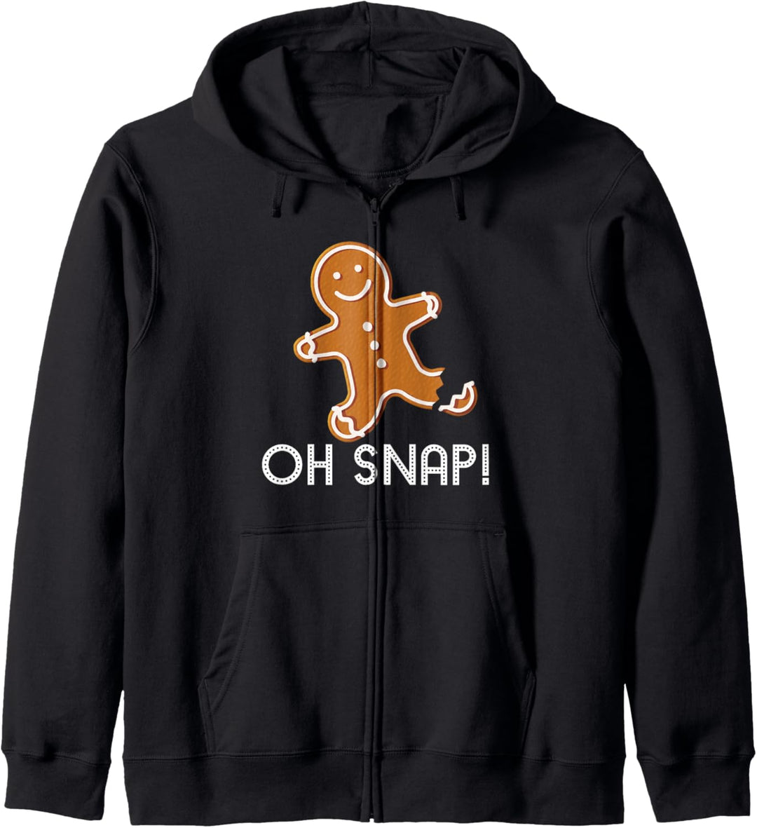 OH SNAP! Lustiges Lebkuchen-Keks-Weihnachts-Meme Kapuzenjacke