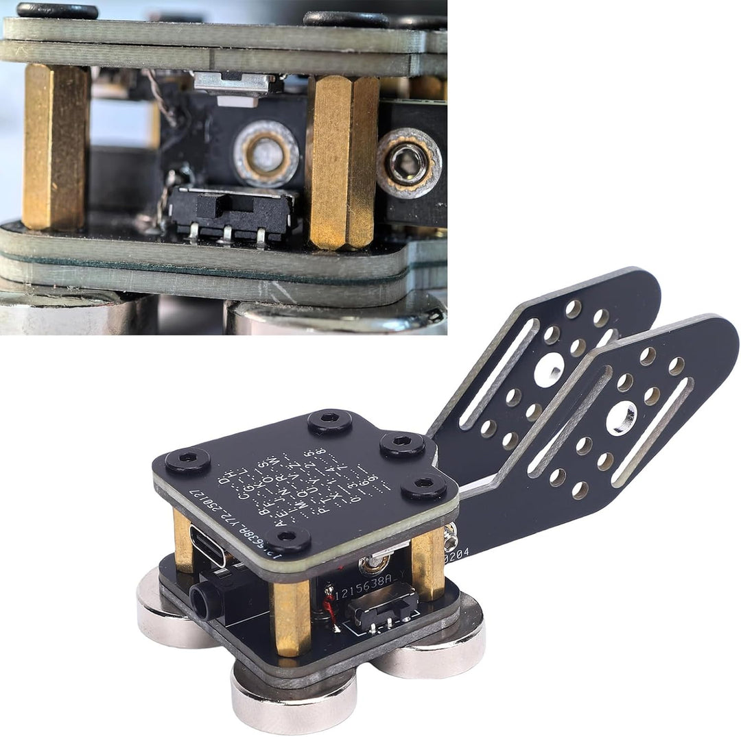 Morse Code Keyer Double Paddle CW Automatische PCB 4 ND Magnettrainer USB -Schnittstelle Morse Key f