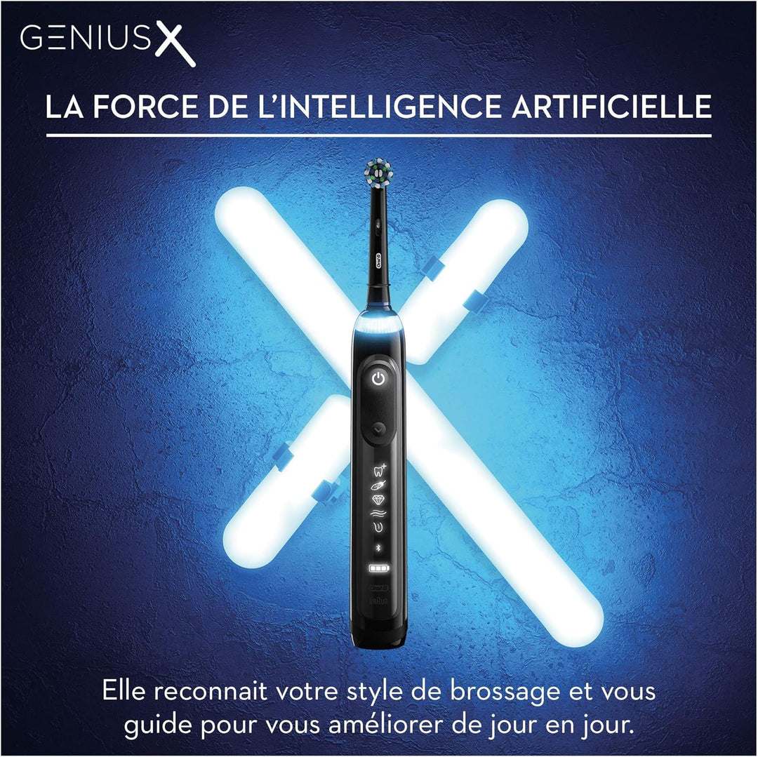 Oral-B Genius X Luxe Edition 20000 Midnight Black Elektrische Zahnbürste Oral-B Genius X 20000 Luxus