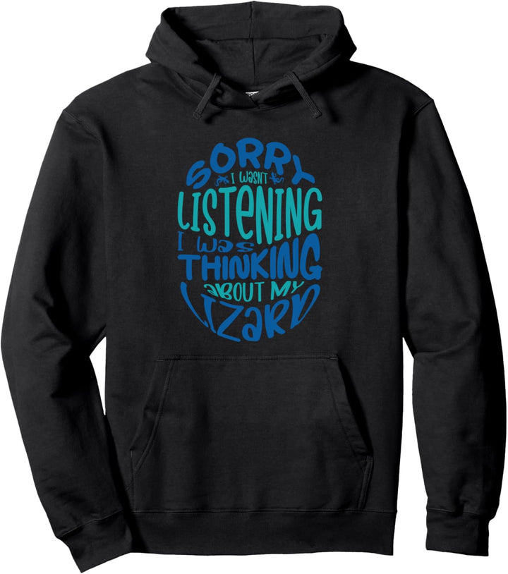 Witziger Spruch Reptil Gecko Niedliche Eidechse Pullover Hoodie
