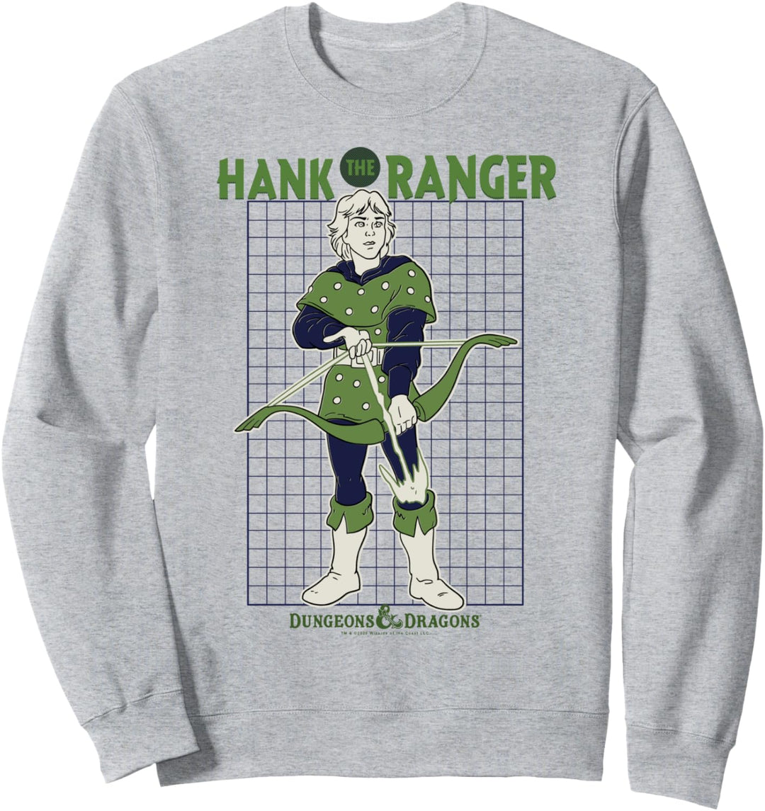 Dungeons & Dragons Hank The Ranger Grid Portrait Sweatshirt