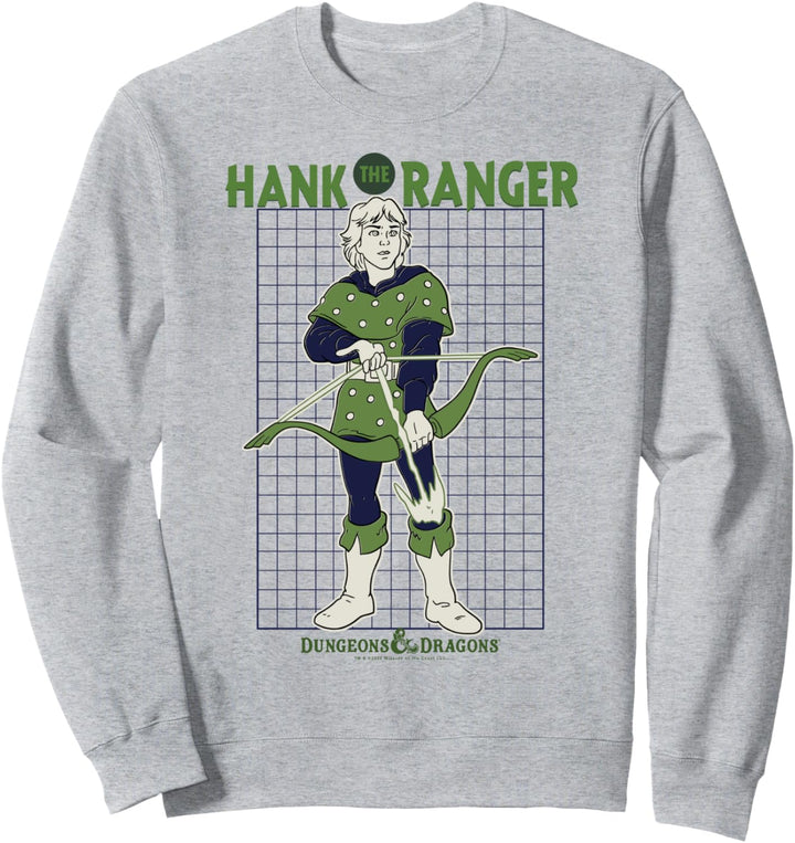 Dungeons & Dragons Hank The Ranger Grid Portrait Sweatshirt