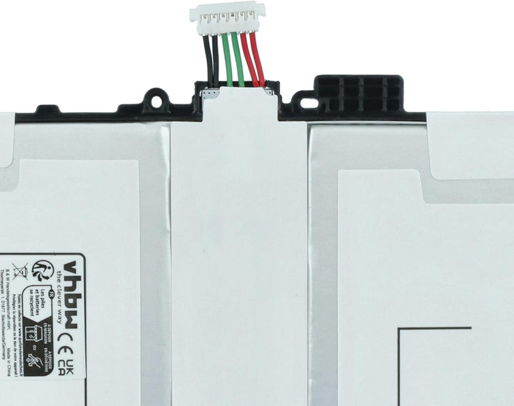 vhbw Akku Ersatz für Samsung EB-BT800FBC, EB-BT800FBE für Tablet Pad (7900 mAh, 3,8 V, Li-Polymer)