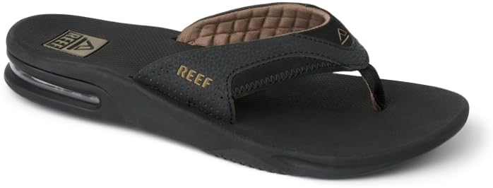 Reef FANNING Herren Zehentrenner 35 EU Black And Tan, 35 EU Black And Tan