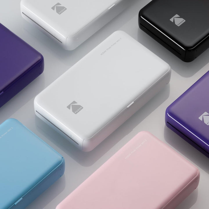 Kodak Mini 2 HD Wireless Mobile Instant Fotodrucker w / 4 Pass patentierte Drucktechnologie (Schwarz