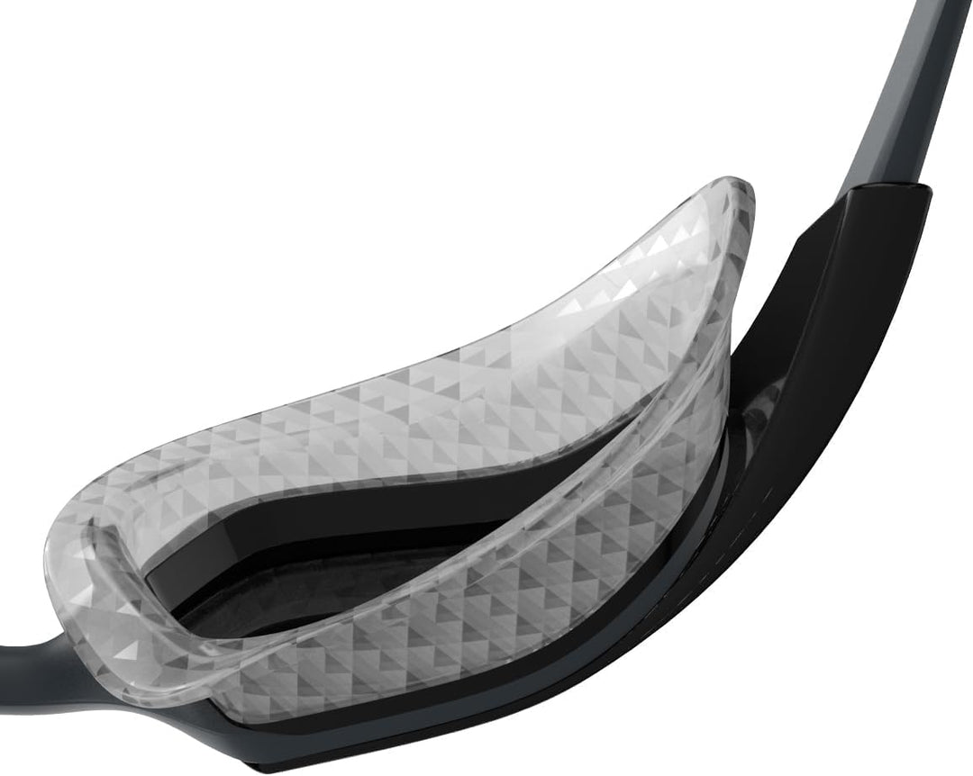 Speedo Unisex Erwachsene Aquapulse Pro Mirror Schwimmbrille Einheitsgrösse Oxid Grey/Silver/Chrome,