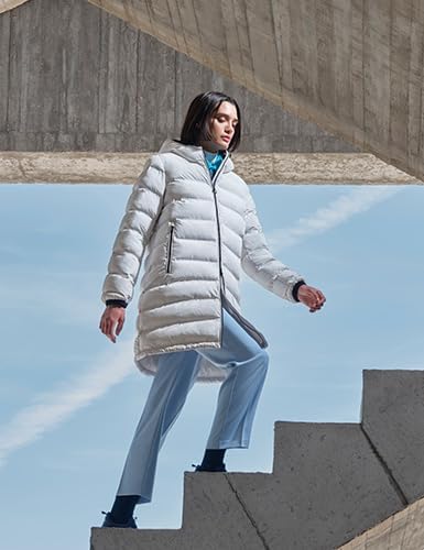Geox Damen W Spherica Jacket 38 BLANC DE BLANC, 38 BLANC DE BLANC