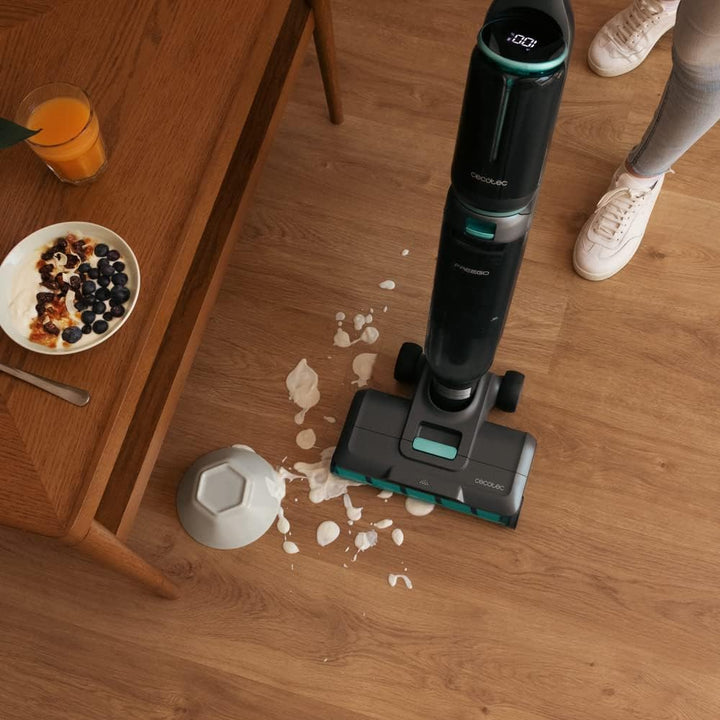 Cecotec Elektromopp FreeGo Wash&Vacuum Spray. 250 W, Schrubben und Staubsaugen gleichzeitig, Autonom
