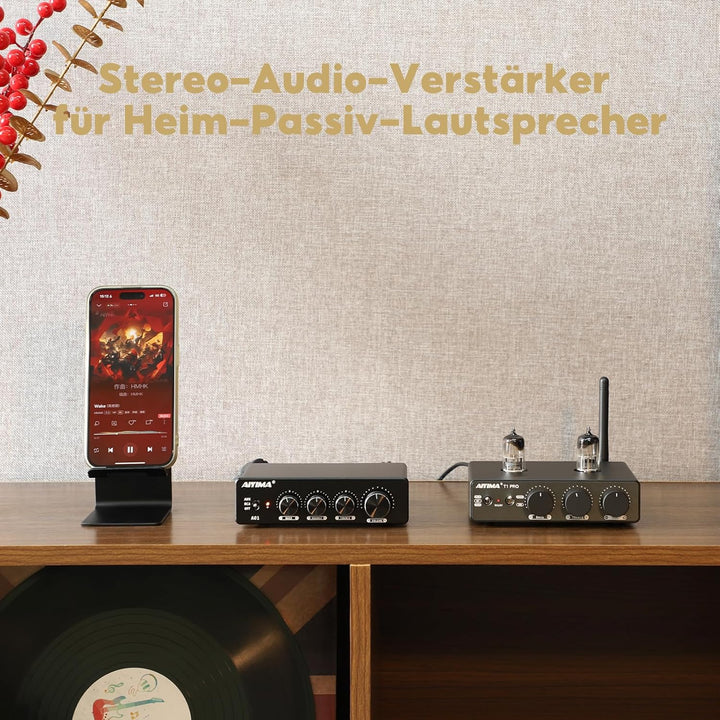 AIYIMA A01 TPA3116 Leistungsverstärker 2.0/2.1 CH Stereo-HiFi-Verstärker Klasse D Integrierter Verst