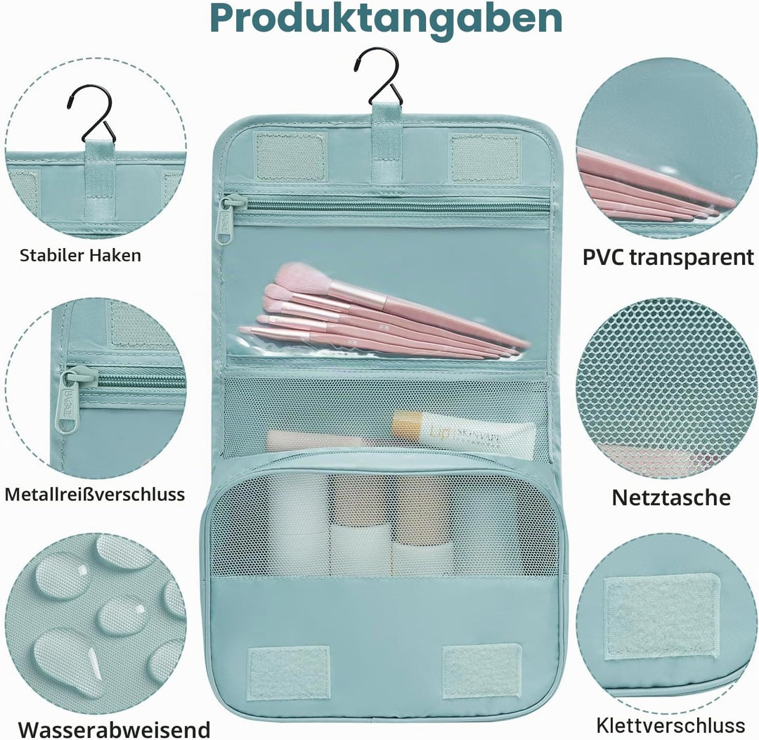 BAGAIL 10er-Set Packwürfel in verschiedenen Grössen Packorganizer für Reisezubehör Handgepäck Koffer