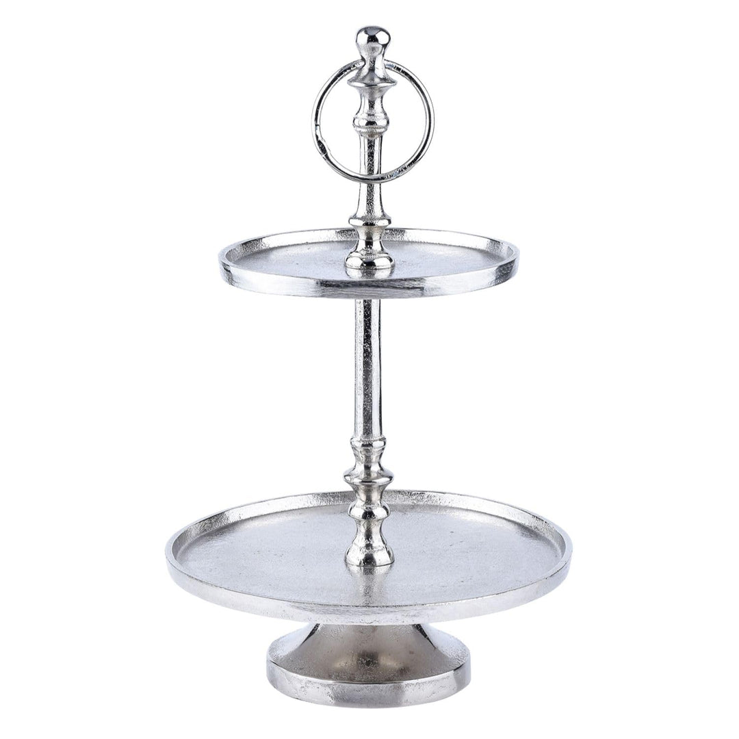 Marrakesch Orient & Mediterran Interior Etagere Annika (2-Etagen Etagere rund 34cm), 2-Etagen Etager