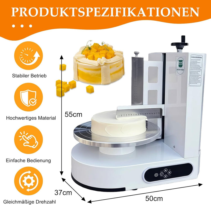 Automatische Kuchencreme-Maschine, Torten Glättungsmaschine, Cake Decorating Machine Zum Verteilen v