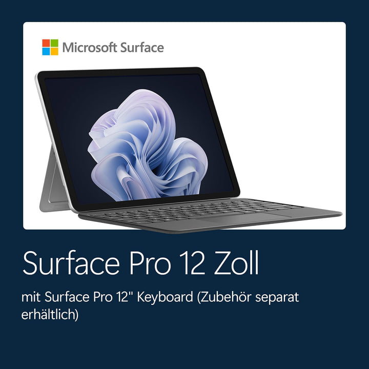 Microsoft Surface Pro, 12" | Snapdragon X Plus | 8GB RAM, 256GB SSD