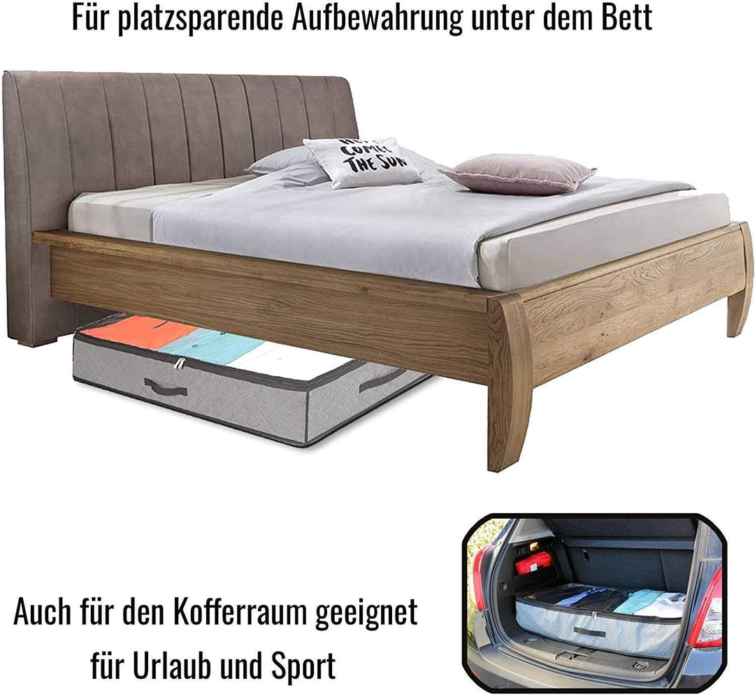 12 Taschen grosse aufbewahrungsboxen unter dem Bett Schuhe ordentlich Organizer, Faltbarer Stoff-Hal