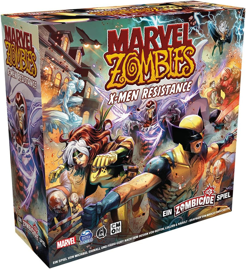 CMON, Marvel Zombies: X-Men Resistance – Ein Zombicide-Spiel, Kennerspiel, Dungeon Crawler, 1-6 Spie