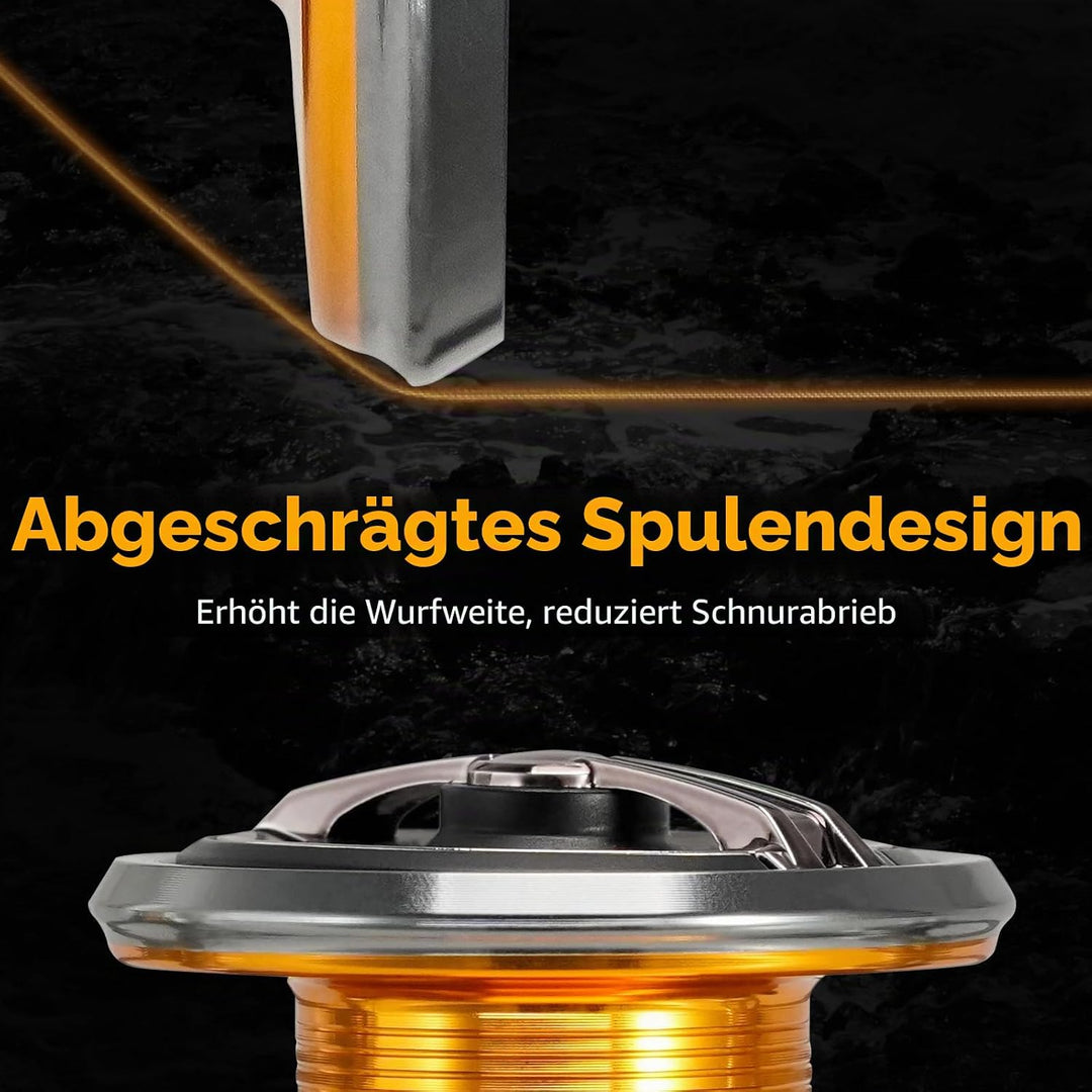 Seaknight RAPIDII Spinnrolle Salzwasser 6.2:1 4.7:1 Angelrolle Karpfen Anti Korrosions Angelrollen M