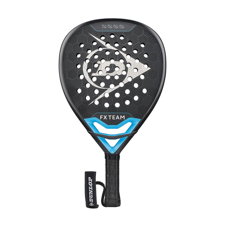 Dunlop FX Padel Schläger – Graphit- und Carbonrahmen – Für Junioren, Anfänger und Fortgeschrittene S