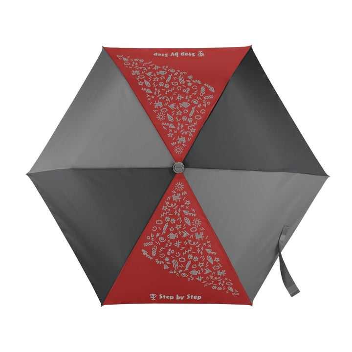 Step by Step Regenschirm, Magic Rain Effect, Doppler für Kinder, inkl. Farbwechsel, Tasche und Hands