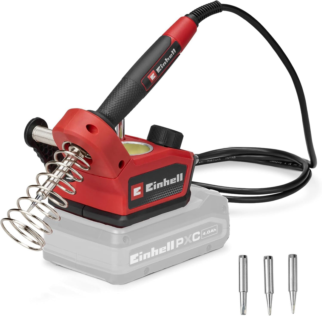 Einhell Akku-Lötkolben TE-SI 18/480 Li E - Solo Power X-Change (18 V, 200 °C - 480 °C, zum Weichlöte