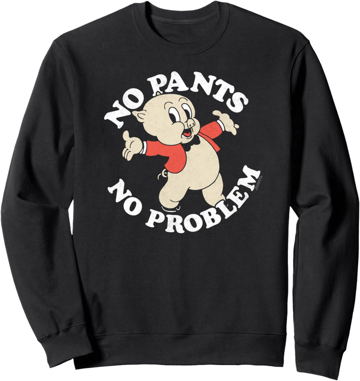 Looney Tunes Porky Pig No Pants Sweatshirt