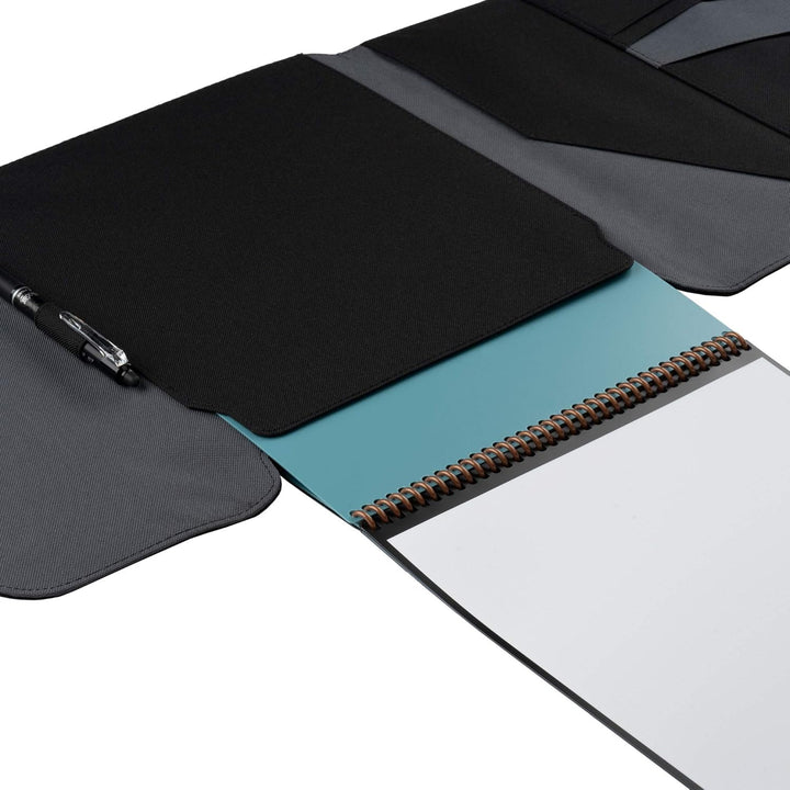 Rocketbook Flip Capsule Folio Cover – 100% recycelbare Hülle mit Stifthalter, Magnetverschluss und I