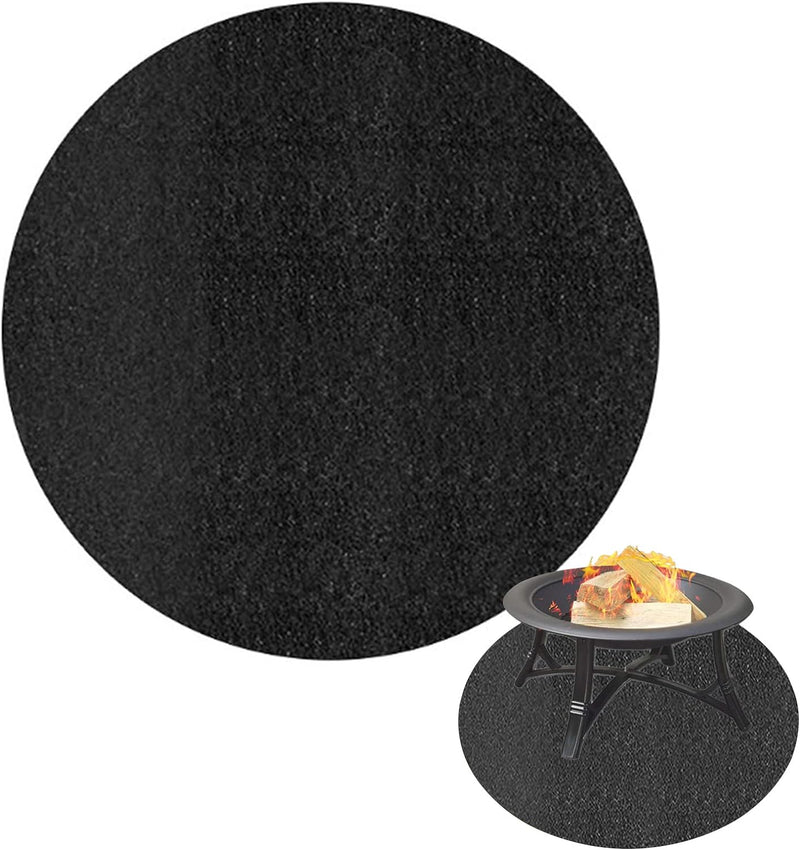 Feuerschale Matte Feuerstelle Matte, 24 Zoll Unter Grill Feuerfeste Unterlage, Hitzebeständige Schut