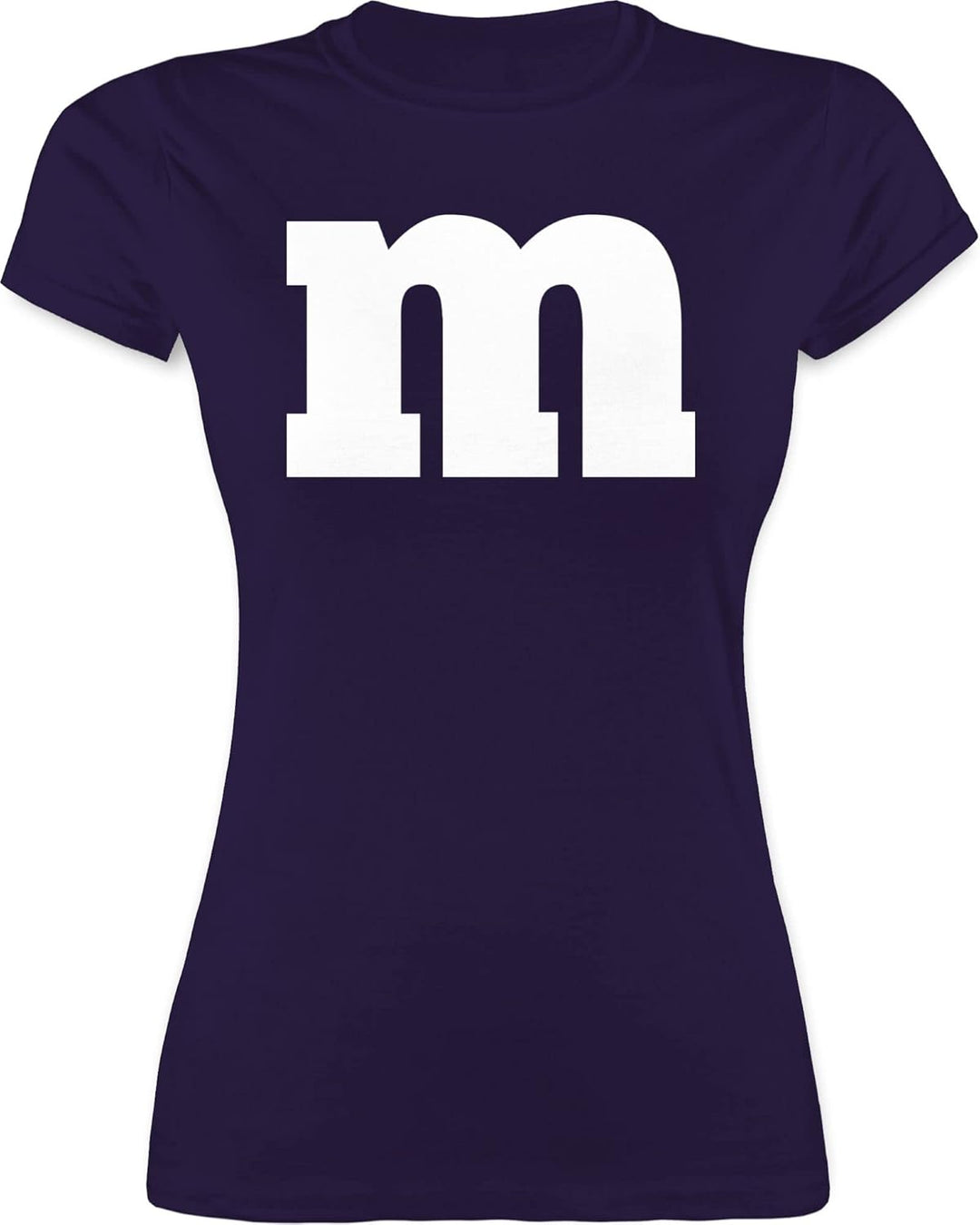 Shirtracer - Shirt Damen - Karneval Fasching - Gruppen M und M Aufdruck - M&M Kostüm Gruppe MundM &