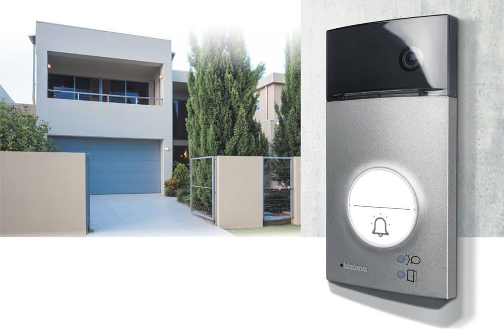 Bticino Video-Kit Klasse 100 V16E Monofamilie, Serie 3000 Single, Single