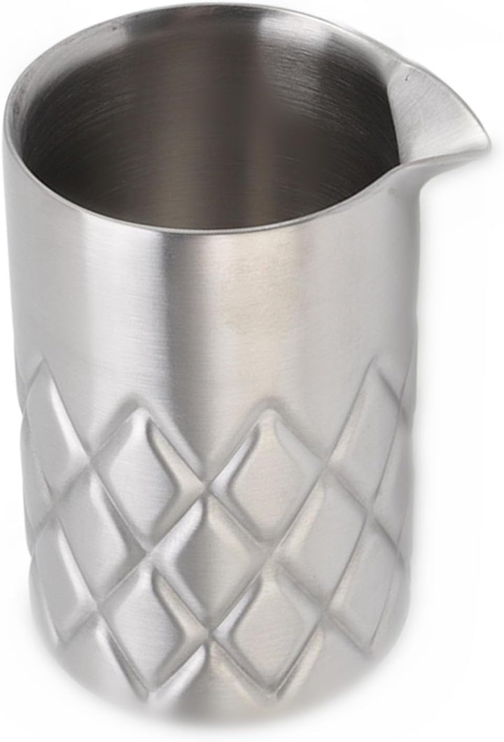 Rührglas Edelstahl-Rührglas doppelwandig unzerbrechlich Rostschutz Cocktail-Rührglas Cocktail-Trinkg