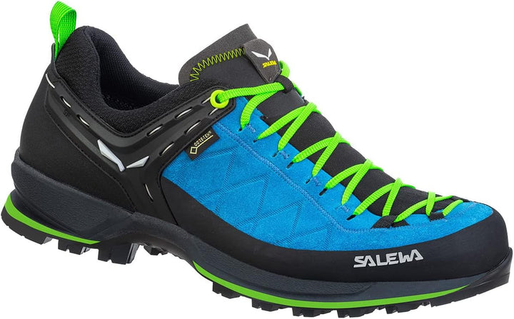 Salewa Mountain Trainer GTX 8375 Blue Danube/Fluo Green 45 EU Blue Danube Fluo Green, 45 EU Blue Dan