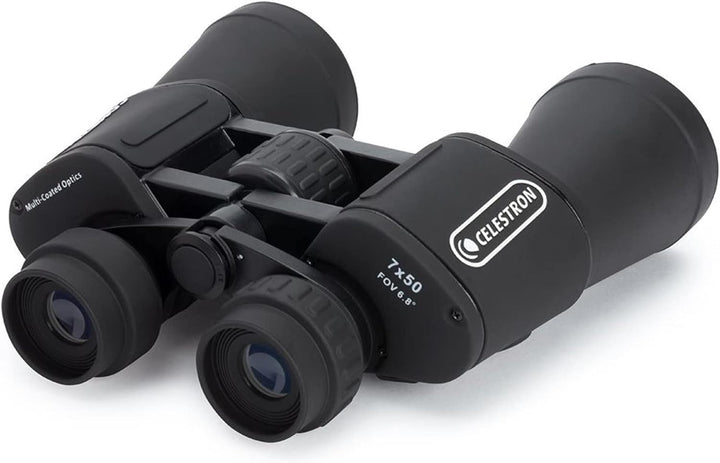 Celestron Cometron 7x50 Fernglas mit 7-facher Vergrösserung und 50mm grosser Objektivöffnung für max