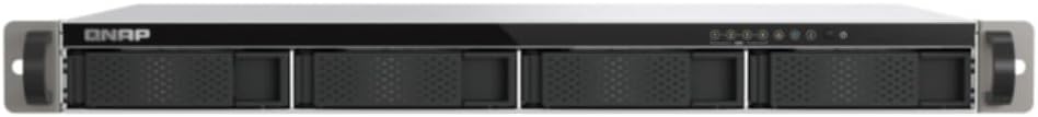 QNAP TS-433eU 4-Bay NAS, 1U Rackmount Design, Kurze Tiefe, Edge Speicher, Dateiverwaltung, Docker Co