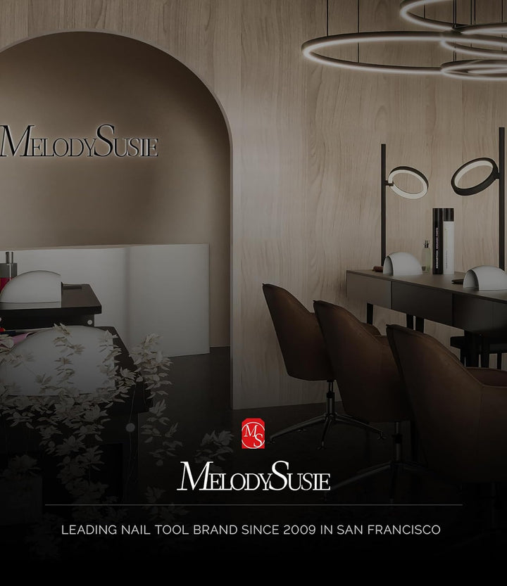 MelodySusie Elektrischer Nagelfräser, SC320G 30000U/MIN Professionelles Nagelfeilen-Bit & Schleifbän