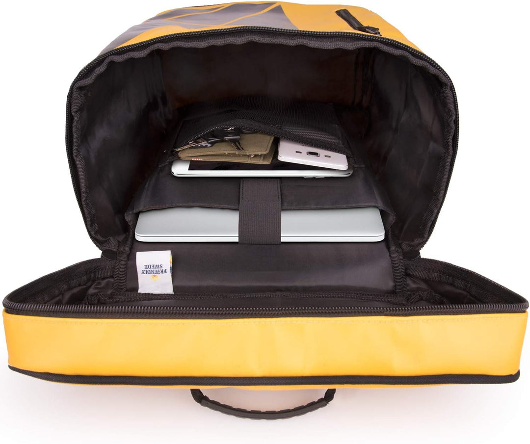 The Friendly Swede Laptop Rucksack Wasserdicht mit 13 Zoll Laptopfach - GRANEBERG City Tagesrucksack