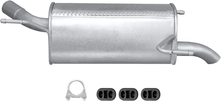 HELLA 8LD 366 031-261 Endschalldämpfer - Easy2Fit Kit - hinten - einteilig - Set mit Anbauteilen