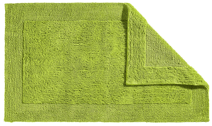 Erwin Müller Badematte, Badteppich Uni Serie Stuttgart apfelgrün Grösse 60x100 cm - extra dick, hohe