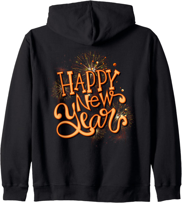 Happy New Year New Year Eve Party Kapuzenjacke