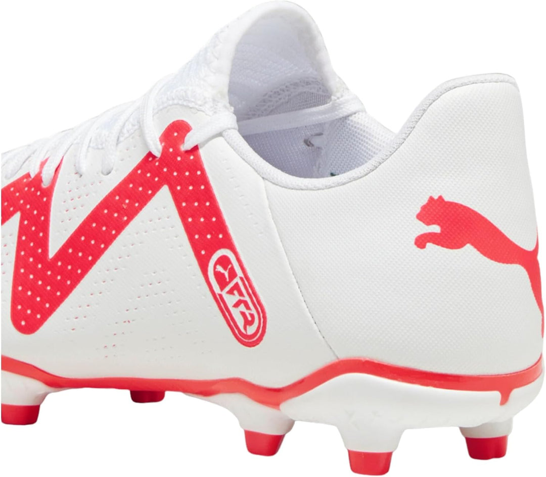 PUMA Herren Future Play Fg/Ag Fussballschuh, Puma White Fire Orchid