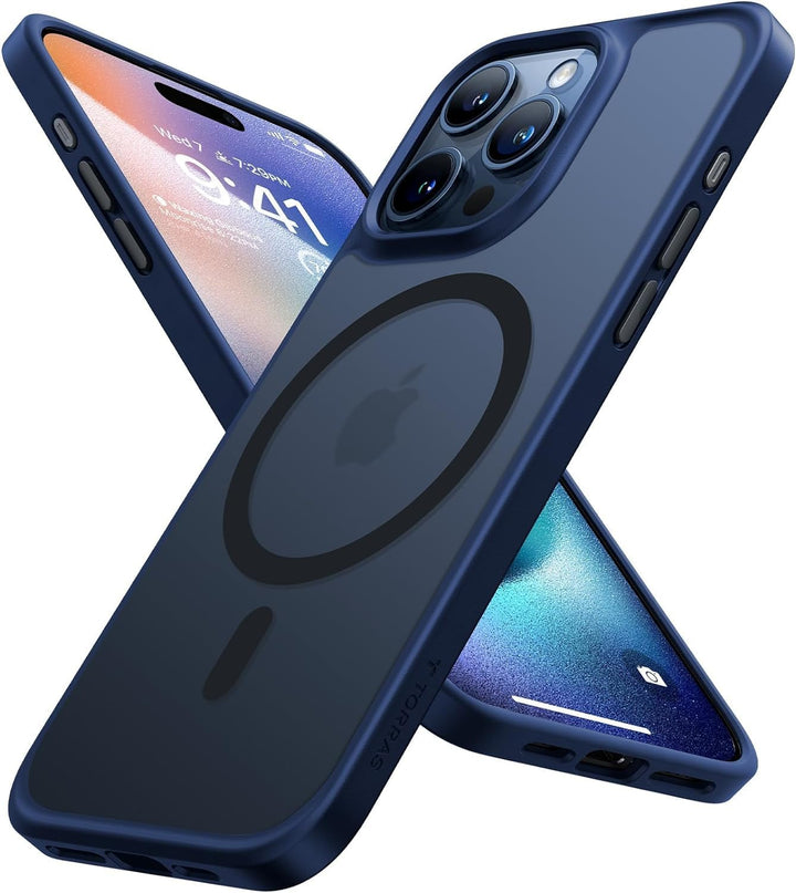 TORRAS Guardian-Mag für iPhone 15 Pro Max Hülle für Magsafe (Unzerstörbare Sturzfestigkeit & Stärkst