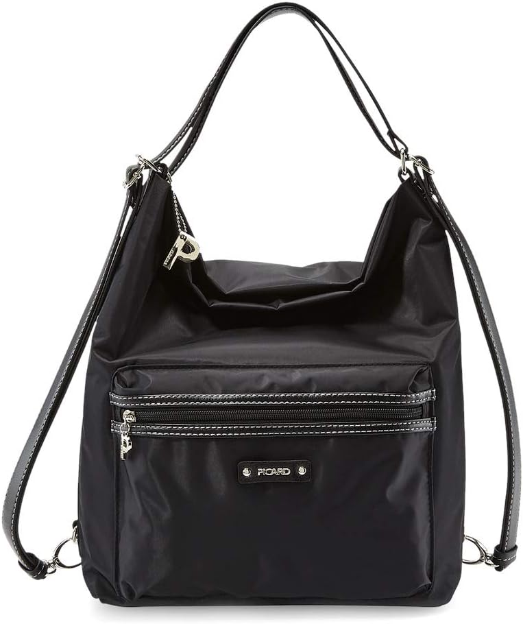 Picard Damen Beuteltasche Und Rucksack SONJA aus Nylon Gross | mit Reissverschluss | Beuteltasche un