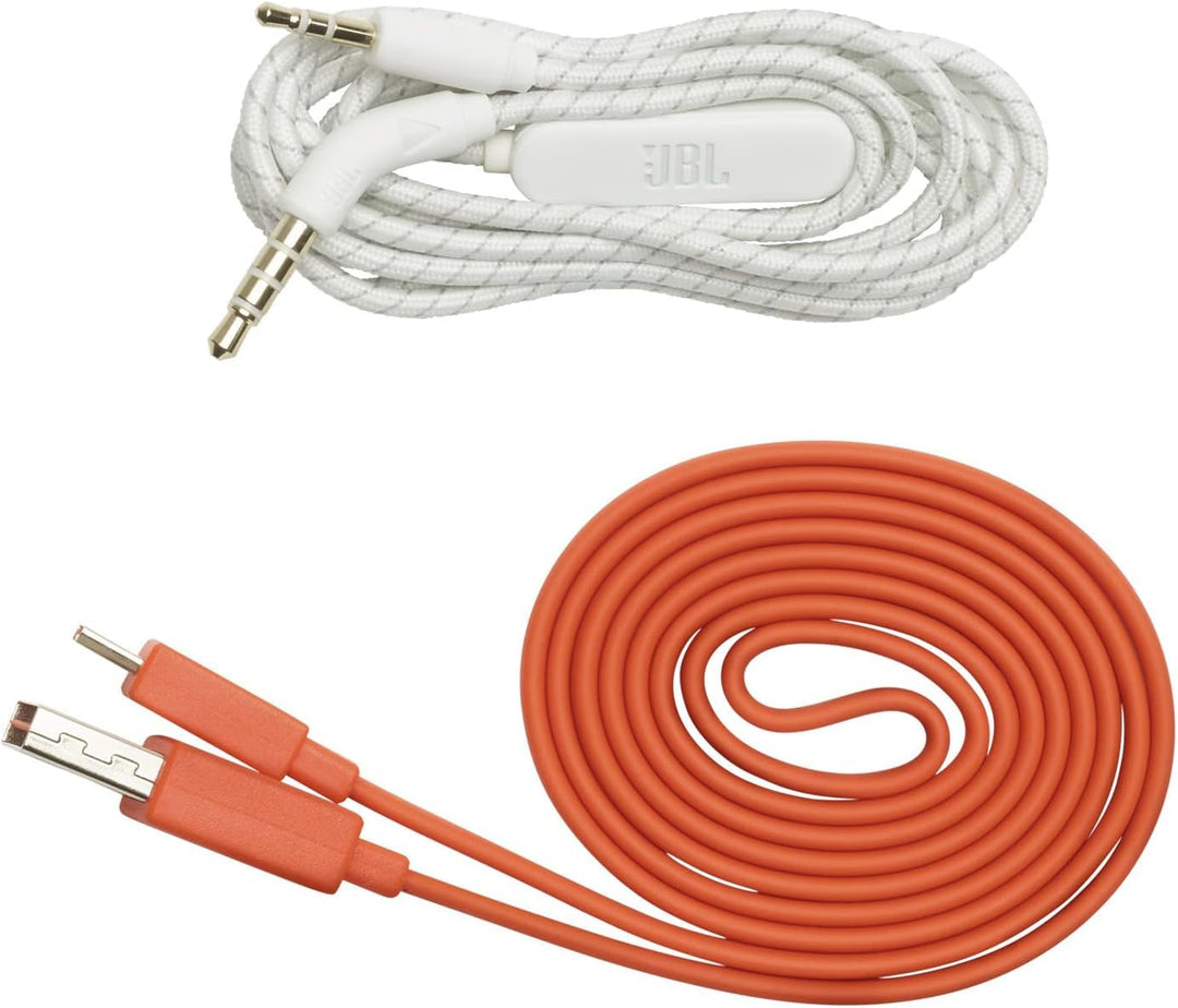 JBL LIVE 400 BT kabellose On-Ear Kopfhörer - Weiss – Bluetooth Ohrhörer mit bis zu 24 Stunden Laufze