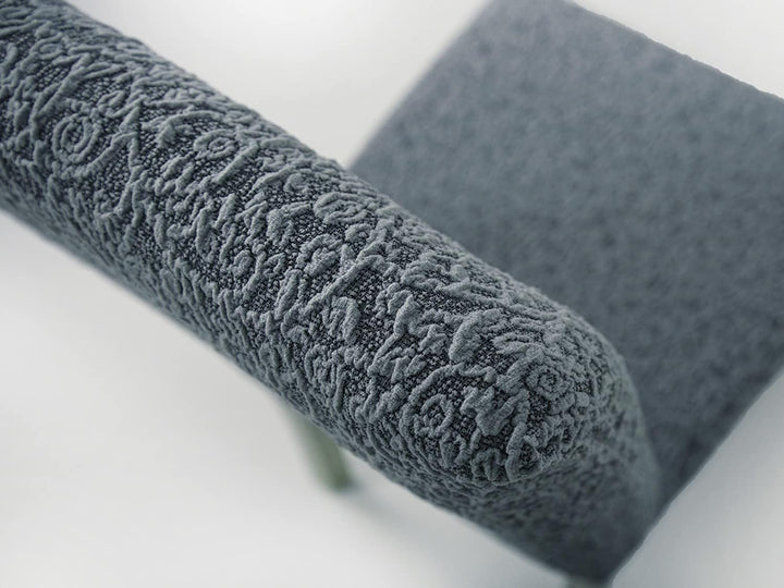 SODERBERGH Stuhlhussen 2er Set Stretch Bezug Jacquard für Stühle Dekoration Esszimmer Hochzeit Feier