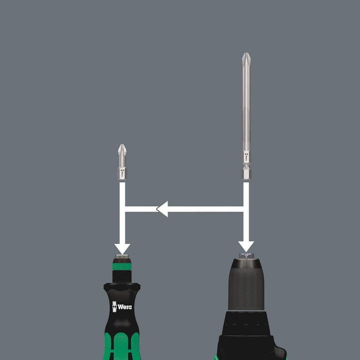 Wera Kraftform Kompakt 62, 33-teilig, 05059297001 & 05022210001 950/9 Hex-Plus Multicolour HF 1 Mult