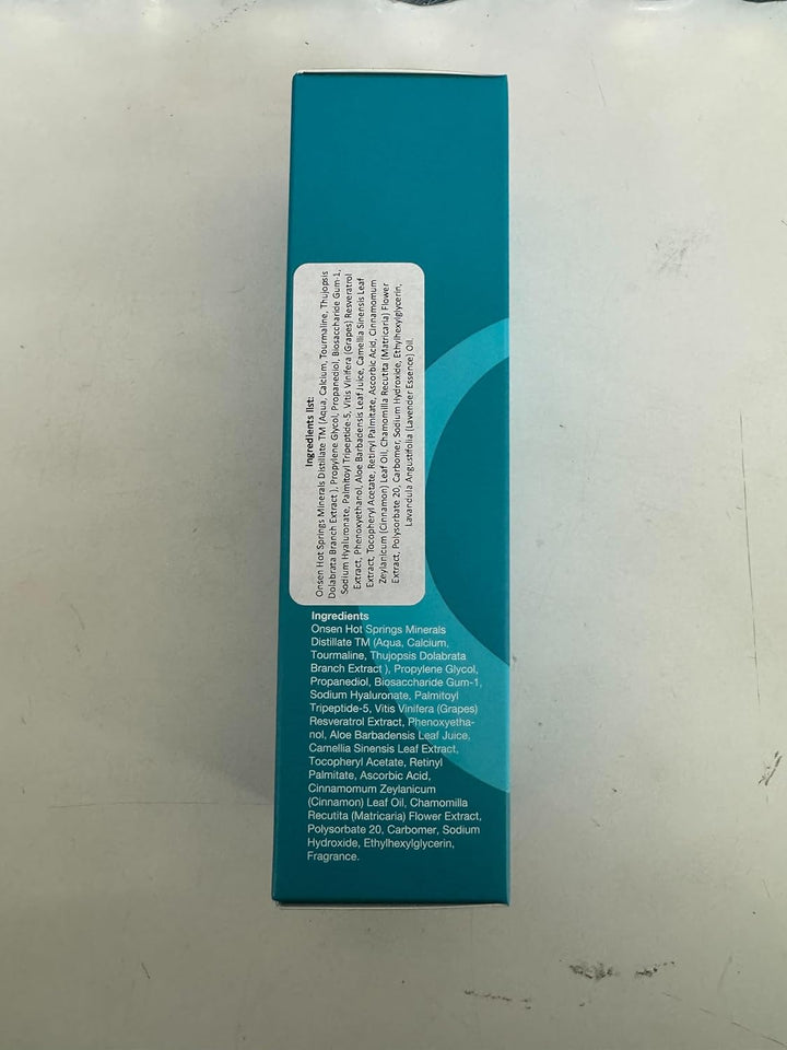 Onsen Secret Exfoliating Peeling Gel - Daily Gentle Face Exfoliator, Dark Spot Remover, Organic Faci