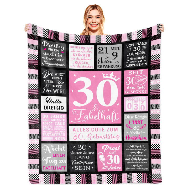 30 Geburtstag Frauen, Geschenk 30. Geburtstag Frau, Geschenke zum 30er Geburtstag Frau, Geschenke fü