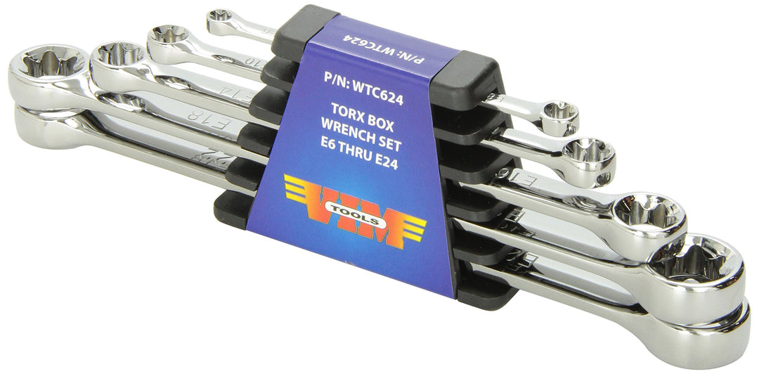 VIM Tools WTC624 Torx-Steckschlüssel-Set, 5-teilig