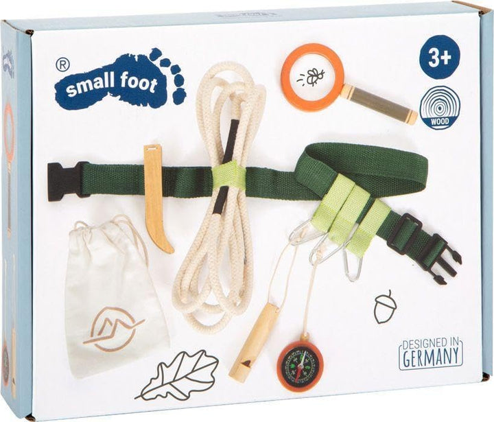 small foot Entdeckergürtel „Discover“, Outdoorspielzeug für Ausflüge in der Natur, für Kinder ab 3 J