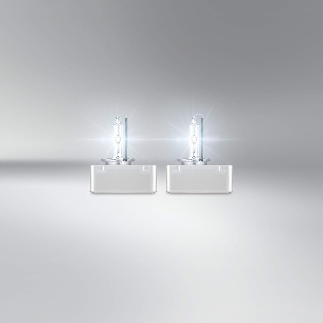 OSRAM XENARC ORIGINAL D5S, Xenon Scheinwerferlampe, 66540, Faltschachtel (1 Lampe), Silber Faltschac